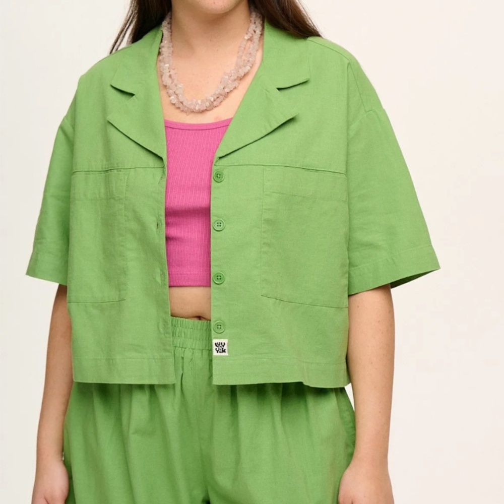 Lucy and Yak Alfie shirt size Small